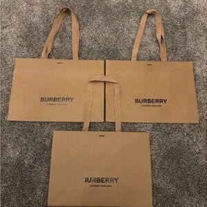 Burberry Brown Tote Bags